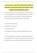 TMC Practice Exam &vert; 2025 LATEST UPDATED&vert; 160 COMPLETE QUESTIONS AND ANSWERS &vert; 100&percnt; RATED CORRECT &vert; 100&percnt; VERFIED &vert; ALREADY GRADED A&plus;&vert;GET A&plus;