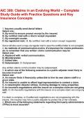 AIC 300 Claims in an Evolving World &ndash; Complete Study Guide with Practice Questions and Key Insurance Concepts&period;pdf