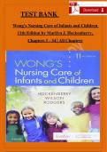 Qualified TEST BANK   Wong&rsquo;s Nursing Care of Infants and Children 11th Edition by Marilyn J&period; Hockenberry&comma; Chapters 1 - 34 &vert; All Chapters compiled by topgrade