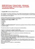 NURS 3320 &ndash; Health Assessment Exam 1 Study Guide comprehensive Review of Physical Assessment Principles&period;pdf