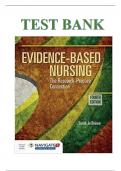 Test bank for evidence based nursing the research practice connection 4th edition by sarah jo brown