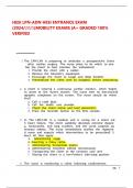 HESI LPN-ADN HESI ENTRANCE EXAM &lpar;2024&sol;2025&rpar;MOBILITY EXAMS &lpar;A&plus; GRADED 100&percnt; VERIFIED