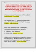 USABO OPEN TEST FINAL EXAM AND PRACTICE  EXAM QUESTIONS 2025 ACTUAL EXAM COMPLETE  EXAM QUESTIONS WITH DETAILED CORRECT  ANSWERS WITH RATIONALES &sol;ALREADY GRADED  A&plus; &sol;&sol; LATEST EXAM&excl;&excl;&excl;