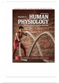 Test Bank For Vander&rsquo;s Human Physiology 16th Edition Widmaier Latest Review 2025 Questions with 100&percnt; Correct Answers &vert; Verified &vert; Latest Update 2025&sol;2026 Graded A&plus;