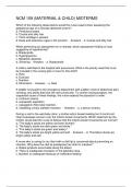 NCM 109 &lpar;MATERNAL & CHILD&rpar; MIDTERMS