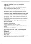 NCM 109&colon; PROBLEMS WITH THE PASSENGER &lpar;COMPLETE&rpar;