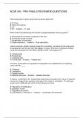 NCM 109 - PRE-FINALS REVIEWER QUESTIONS