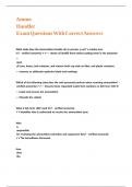 Ammo Handler Exam Questions With Correct Answers&period;