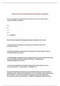 PMB 3002 FINAL EXAM QUESTIONS AND CORRECT ANSWERS&excl;&excl;