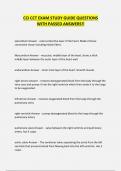 CCI CCT Exam Study Guide &ndash; Passed with Verified Answers&excl; &lpar;2025&rpar;