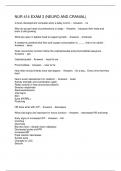 NUR 414 EXAM 3 &lpar;NEURO AND CRANIAL&rpar;