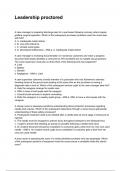 Leadership proctored (2025/2026 NEWEST UPDATE) COMPLETE QUESTIONS AND VERIFIED ANSWERS ALREADY GRADED A+!!