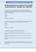 ATI RN Comprehensive Predictor Form C EXAM UPDATED 2025 &lpar;A&plus; GRADED 100&percnt; VERIFIED&rpar;