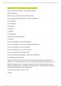 Nagelhout Pharm 1- Exam 3 Questions and Answers Fully Solved 