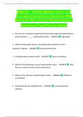 ERSC181 - Verified Multiple Choice and  Conceptual Actual Exam Questions With  Reviewed 100&percnt; Correct Detailed Answers   Guaranteed Pass&excl;&excl;Current Update 