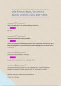 CAIB 3 Practice Exam &sol; Questions & Expertly Verified Answers&comma; 2025 &sol; 2026&period; 
