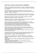 HRIR 3021 EXAM 2 QUESTIONS & ANSWERS