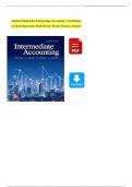  Intermediate Accounting &ndash; Solution Manual &lpar;11th Edition&comma; Spiceland&comma; Nelson&comma; Thomas&rpar; &ndash; Verified Chapters 1&ndash;21 with Complete Answers