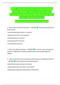 NR293&sol;NR 293 ATI PHARMACOLOGY &sol;WGU-D293  Combined Verified Multiple Choice and Conceptual Actual Exam Questions With Reviewed 100&percnt; Correct Detailed Answers Guaranteed Pass&excl;&excl;Current Update