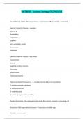 MGT 8803 - Business Strategy STUDY GUIDE&period;