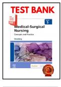 Test Bank For Understanding Medical Surgical Nursing 5th Edition By Williams & Hopper