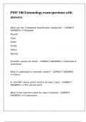 PMT 106 Entomology exam questions with answers&period;