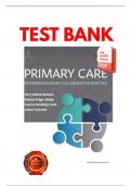 Buttaro&colon; Primary Care&colon; A Collaborative Practice&sol; Interprofessional Collaborative Practice 6TH EDITION-Test Bank