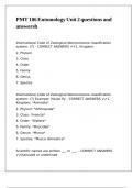 PMT 106 Entomology Unit 2 questions and answers