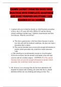 CSOWM LATEST UPDATED 2025&sol;2026  PRACTICE WITH COMPLETE QUESTIONS AND SURE VERIFIED SOLUTIONS 100&percnt; GRADED AT A&plus; SCORE&excl;&excl;    