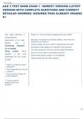 Exam &lpar;elaborations&rpar; A&E  