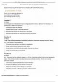 EDUC 205 Quiz- Contemporary Contextual Frame 38 out 0f 40 2025 Liberty University