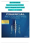 Solution Manual For Financial Accounting&comma; 11th Edition by Jerry J&period; Weygandt&comma; Paul D&period; Kimmel&comma; Verified Chapters 1 - 13&comma; Complete updated VersionISBN&colon; 9781119594598&vert;2025