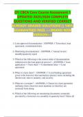 CFI CBCA Core Course Assessment 1  UPDATED 2025&sol;2026 COMPLETE  QUESTIONS AND VERIFIED CORRECT  ALREADY GRADED SOLUTIONS &vert;&vert; 100&percnt;  GUARANTEED PASS <<BRAND NEW  VERSION