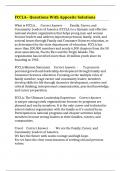 FCCLA&ndash; Questions With Apposite Solutions