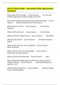 FCCLA Study Guide &ndash; Questions With Appropriate Solutions