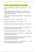 FCCLA &ndash; Questions With Precise Solutions