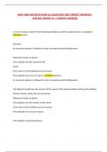 NEW YORK ADJUSTER EXAM ALL QUESTIONS AND CORRECT ANSWERS &vert;  ALREADY GRADED A&plus; &vert; VERIFIED ANSWERS