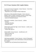 NU 272 Exam 2 Questions With Complete Solutions
