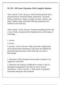 NU 333 - OB Exam 3 Questions With Complete Solutions