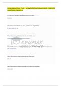 BCHM 4360 ACTUAL EXAM 1 2025 VERIFIED RATIONALES WITH COMPLETE SOLUTIONS &vert;GRADED A