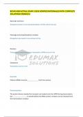 BCHM 4360 ACTUAL EXAM 3 2025 VERIFIED RATIONALES WITH COMPLETE SOLUTIONS GRADED A