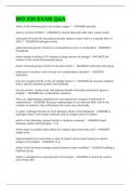BIO 230 EXAM Q&A