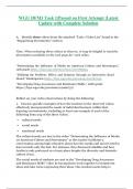 WGU DFM3 Task 1&vert;Passed on First Attempt &vert;Latest Update with Complete Solution