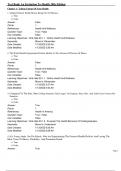 Test Bank for An Invitation to Health 20th Edition by Tunks&comma; All Chapters 1 to 20 complete Verified editon ISBN&colon;9780357728345