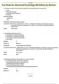 Test Bank for Abnormal Psychology 8th Edition by Barlow&period; &sol;&sol;&sol; Test Bank for Abnormal Psychology 8th Edition by Barlow&period; &sol;&sol;&sol;&sol; Test Bank for Abnormal Psychology 8th Edition by Barlow&period; &sol;&sol;&sol;&sol; Test Bank for Abnormal Psychology 8th Edition by Barlow&period; 