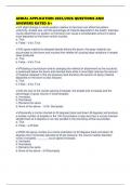 AERIAL APPLICATION 2025&sol;2026 QUESTIONS AND ANSWERS RATED A&plus;