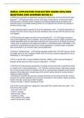 AERIAL APPLICATION EVALUATION EXAMS 2025&sol;2026 QUESTIONS AND ANSWERS RATED A&plus;