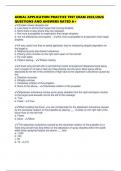 AERIAL APPLICATION PRACTICE TEST EXAM 2025&sol;2026 QUESTIONS AND ANSWERS RATED A&plus;
