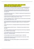 AERIAL APPLICATION STUDY GUIDE 2025&sol;2026 QUESTIONS AND ANSWERS RATED A&plus;