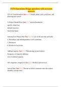  P370 Operations &ndash; Briggs &ndash; Indiana University &ndash; Complete Exam and Concept Review Notes